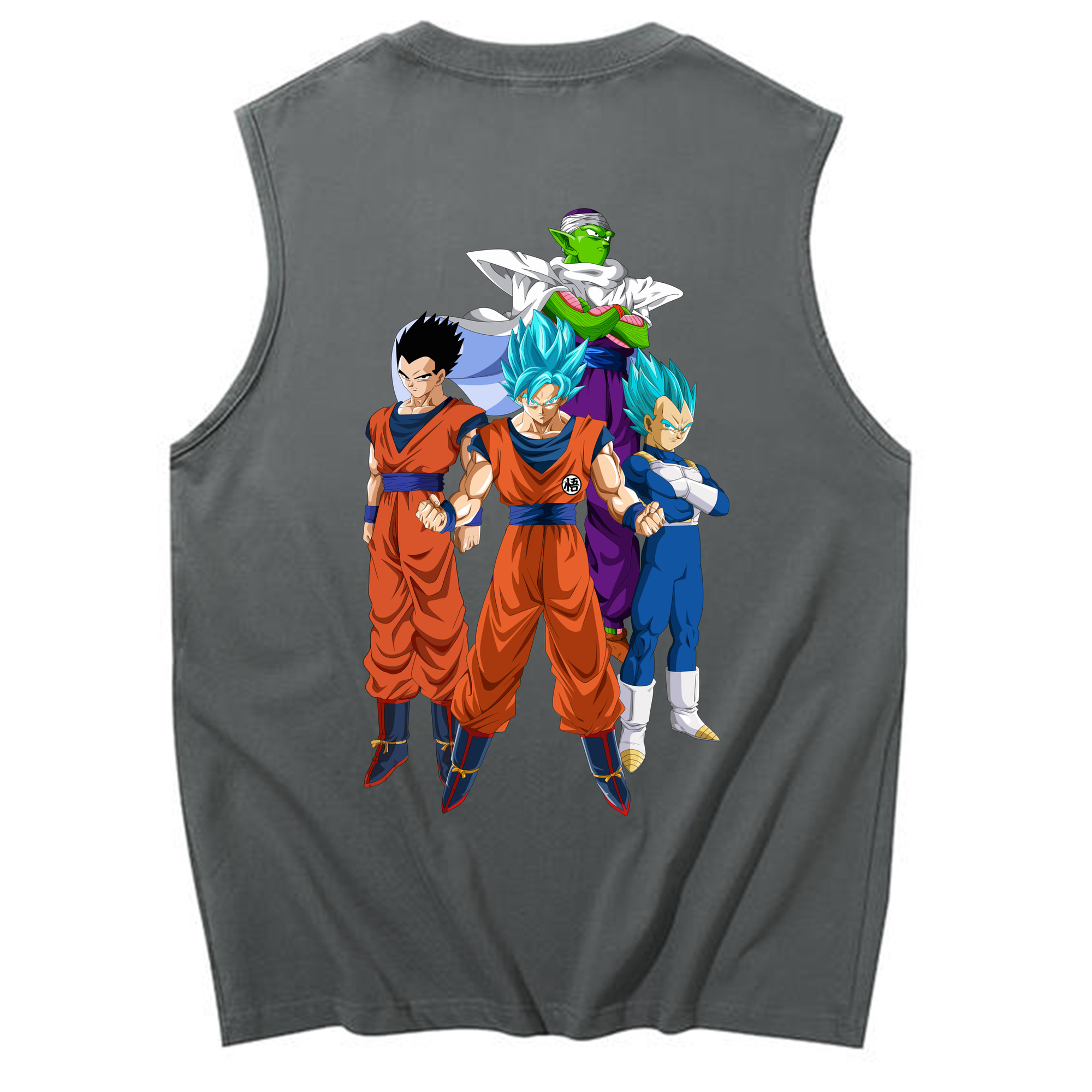 （画像用） ドラゴンボール DRAGON BALL コットン100％タンクトップ（背面プリント）